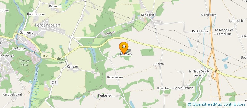 localisation de l'entreprise PUREN ET CONSORTS  CAUDAN