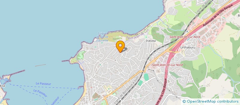 localisation de l'entreprise PURENAT ANGES INNOVATION  SAINT-JEAN-DE-LUZ