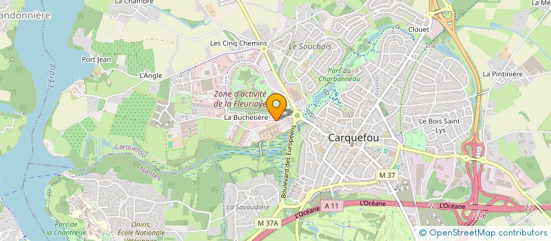 localisation de l'entreprise PUREPRO  NANTES