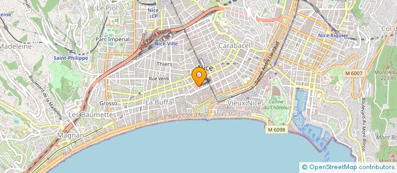 localisation de l'entreprise PUREPROPAGANDE à NICE
