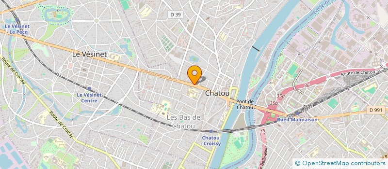 localisation de l'entreprise PURETE EXPRESS  CHATOU