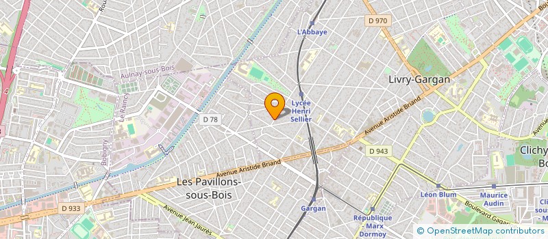 localisation de l'entreprise PURETE NETTOYAGE à LIVRY-GARGAN