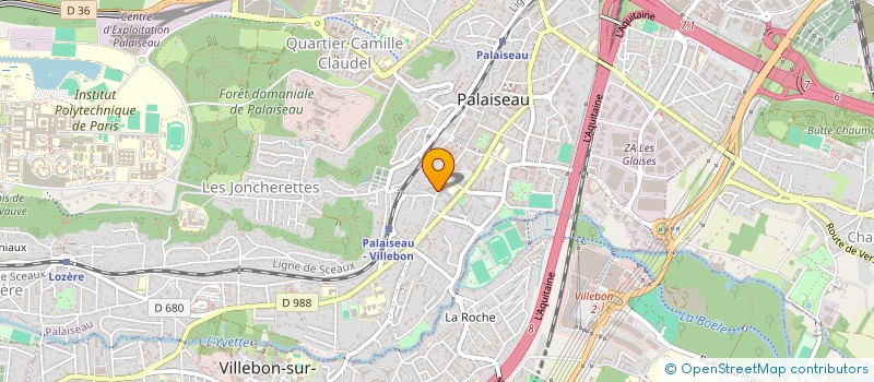 localisation de l'entreprise PURETECH CORPORATION à PALAISEAU