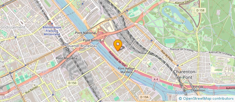 localisation de l'entreprise PURETHERAPIE à CHARENTON-LE-PONT