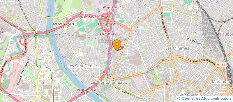 localisation de l'entreprise PUREWORK à TOULOUSE