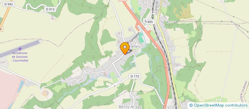 localisation de l'entreprise PUREZA PROD  COURMELLES