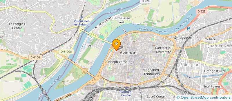 localisation de l'entreprise PURFRUIT à AVIGNON
