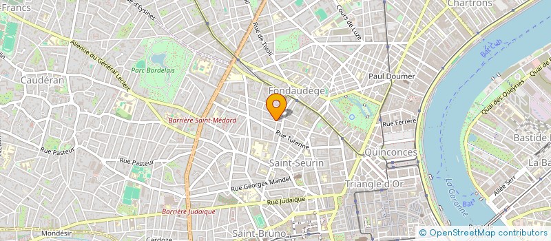 localisation de l'entreprise PURGATORY  BORDEAUX