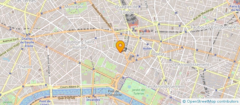 localisation de l'entreprise PURI PATRIMOINE à PARIS