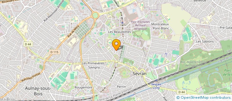 localisation de l'entreprise PURJA à SEVRAN