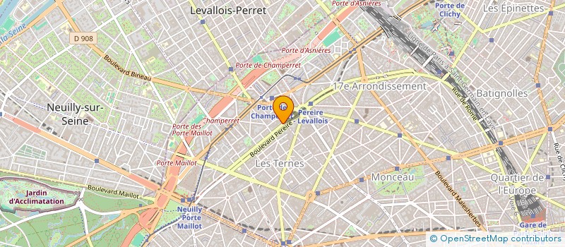 localisation de l'entreprise PUROS à SURESNES