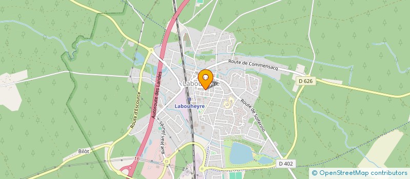 localisation de l'entreprise PUROTU OTE AO  LABOUHEYRE