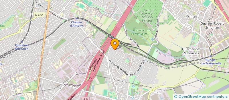 localisation de l'entreprise PURPAIE à WISSOUS