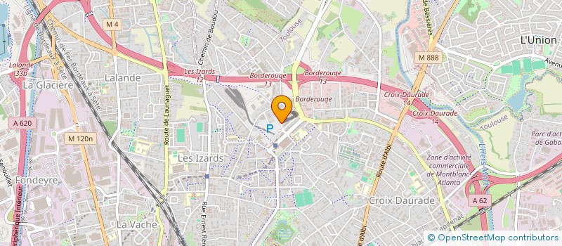 localisation de l'entreprise PURPAN ENERGIES SANTE à TOULOUSE