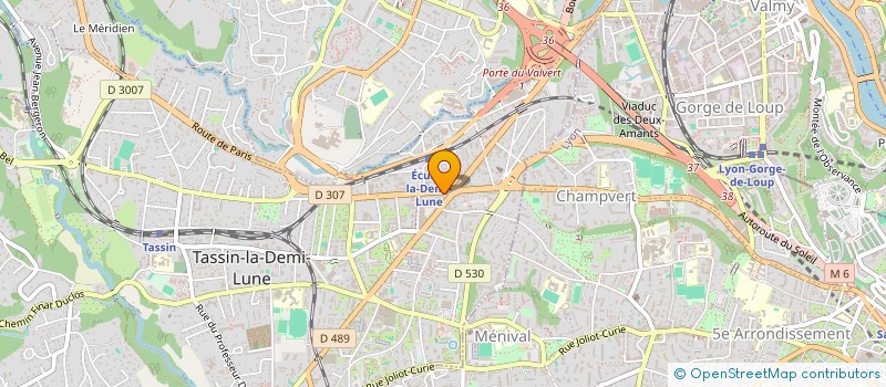 localisation de l'entreprise PURPLE  TASSIN-LA-DEMI-LUNE