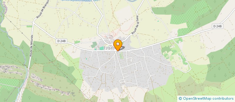 localisation de l'entreprise PURPLE  EYGALIERES