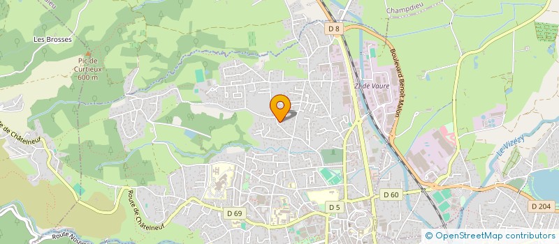 localisation de l'entreprise PURPLE COMET  MONTBRISON