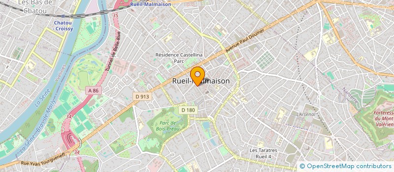 localisation de l'entreprise PURPLE DOG CUSTOM à RUEIL-MALMAISON