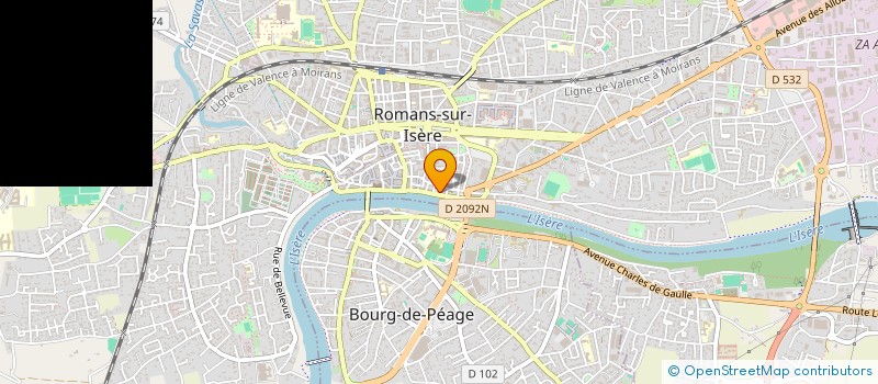 localisation de l'entreprise PURPLE FAIRY  ROMANS-SUR-ISERE