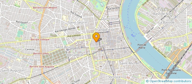 localisation de l'entreprise PURPLE FISH à BORDEAUX