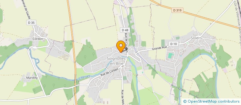 localisation de l'entreprise PURPLE LIVE EVENTS à SOIGNOLLES-EN-BRIE