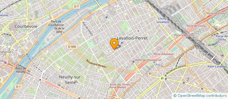 localisation de l'entreprise PURPLE ODDITY à LEVALLOIS PERRET