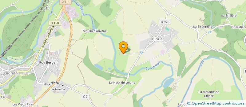 localisation de l'entreprise PURPLE PEPPER  POITIERS