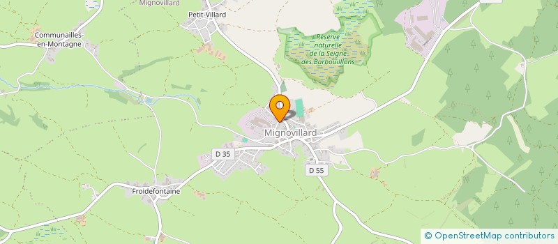 localisation de l'entreprise PURPLEDRIFT  MIGNOVILLARD