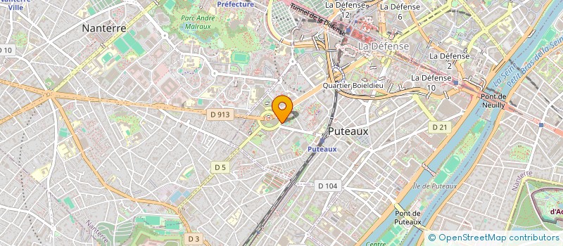 localisation de l'entreprise PURPLEMONK  PUTEAUX