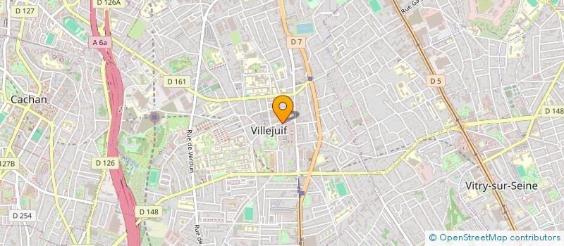 localisation de l'entreprise PURPLES à VILLEJUIF