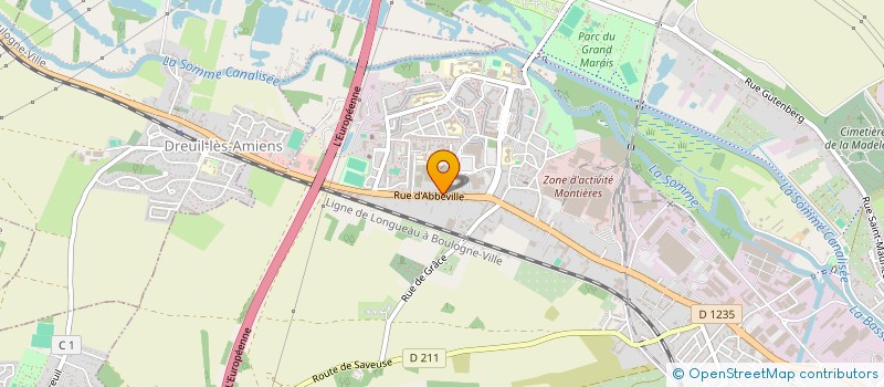 localisation de l'entreprise PURPLESIGHT à AMIENS