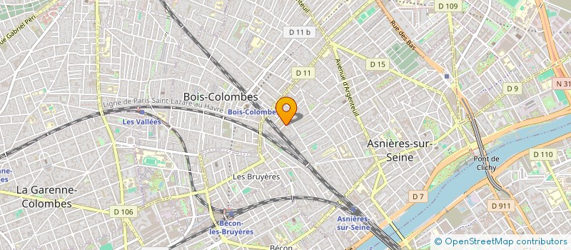 localisation de l'entreprise PURPOSE  ASNIERES-SUR-SEINE