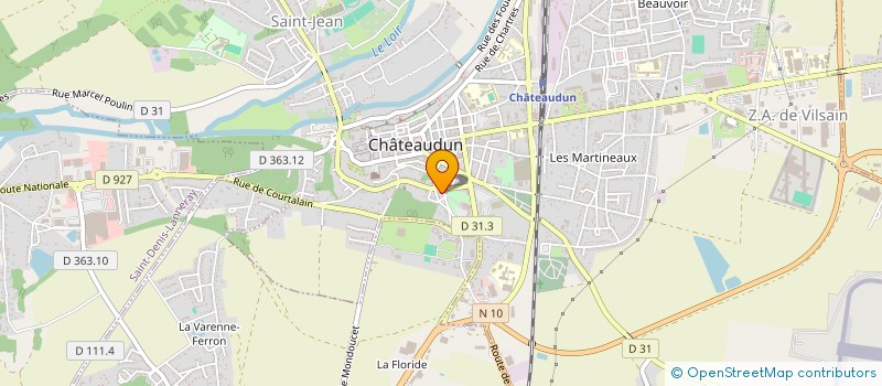 localisation de l'entreprise PURPURA à CHATEAUDUN