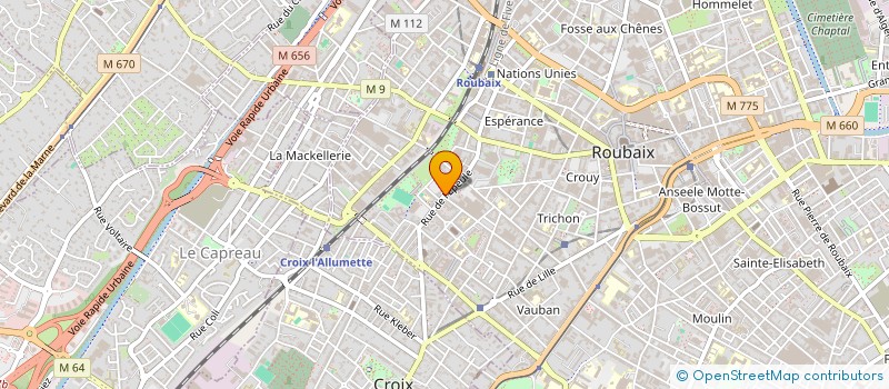 localisation de l'entreprise PURR PARIS à ROUBAIX