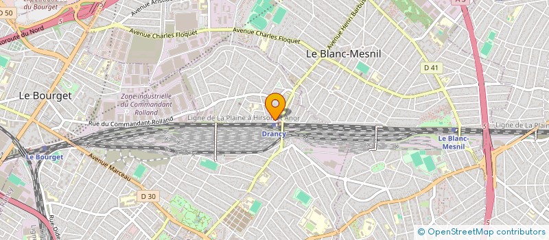 localisation de l'entreprise PURSSFI BAT à DRANCY