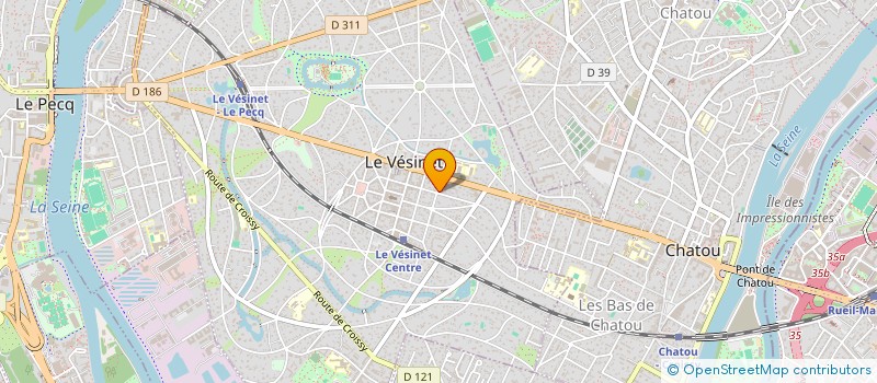 localisation de l'entreprise PUSCHIES'LAND  LE VESINET