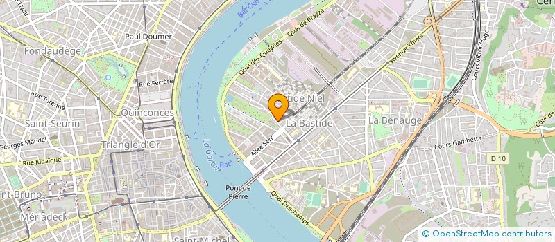 localisation de l'entreprise PUSG GALA HERMES TECH DE CO  BORDEAUX