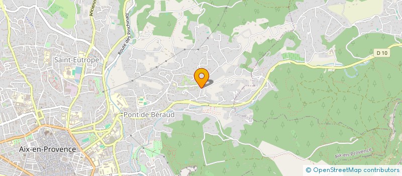 localisation de l'entreprise PUSH à AIX-EN-PROVENCE