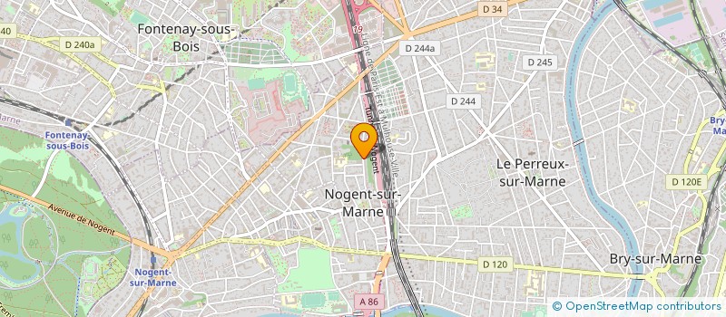 localisation de l'entreprise PUSH AND RUN à NOGENT-SUR-MARNE