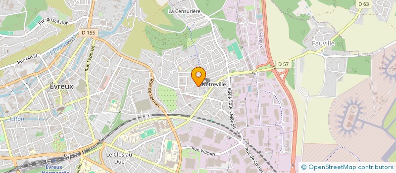 localisation de l'entreprise PUSH IT GROUP à EVREUX