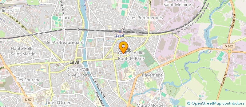 localisation de l'entreprise PUSH PULL à LAVAL
