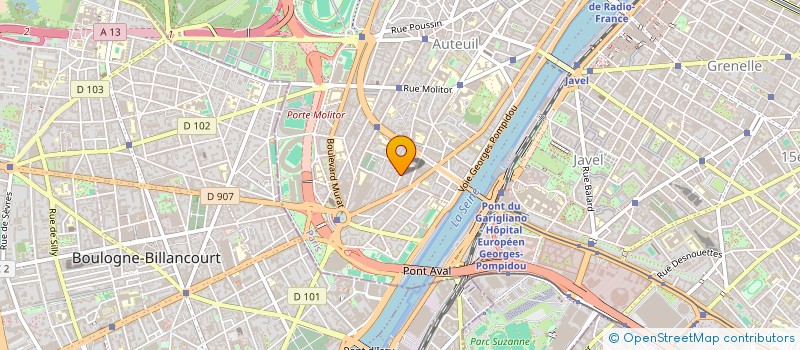 localisation de l'entreprise PUSH TAC à PARIS