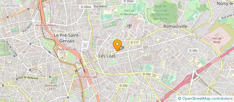 localisation de l'entreprise PUSHKA  PARIS