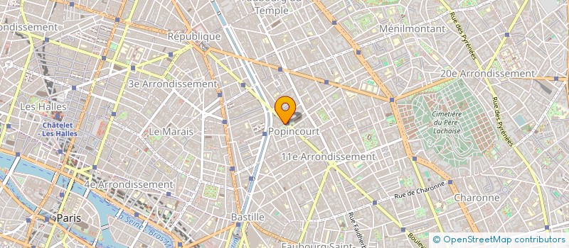 localisation de l'entreprise PUSHKAR  PARIS