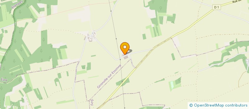 localisation de l'entreprise PUSSEMIER  GIRONVILLE-SUR-ESSONNE