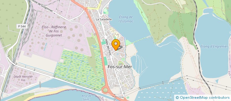 localisation de l'entreprise PUSZTA  FOS-SUR-MER