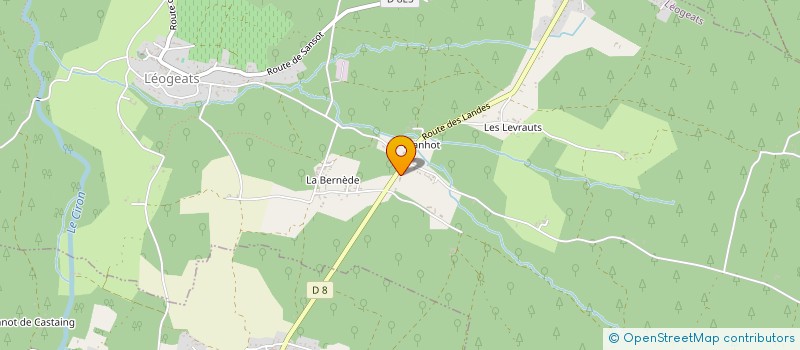 localisation de l'entreprise PUTCRABEY EURL à LEOGEATS
