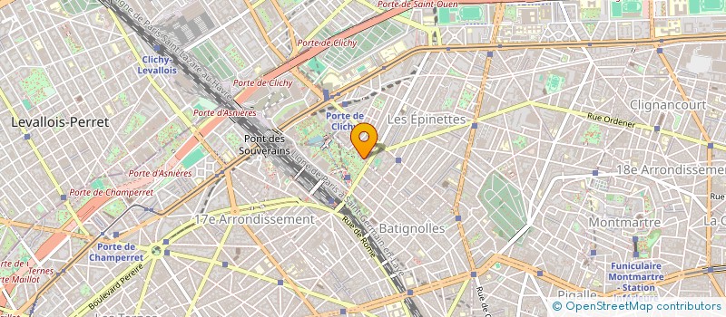 localisation de l'entreprise PUTEAUX KINE SPORT OSTEO  PARIS