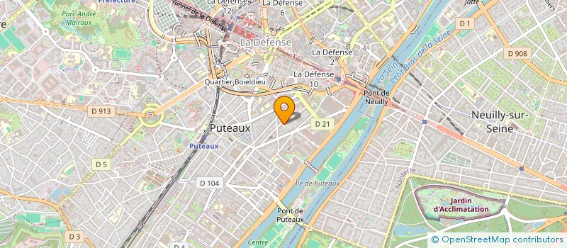 localisation de l'entreprise PUTEAUX MT 10  PUTEAUX