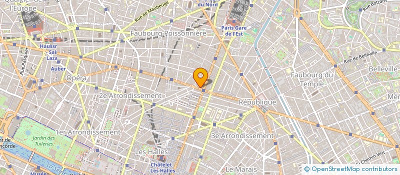 localisation de l'entreprise PUTOHAR à PARIS